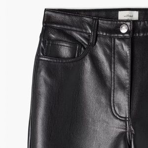 Aritzia Vegan Leather Melina Pants